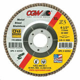 7"x7/8" T27 60 Grit Flap Disc 42704