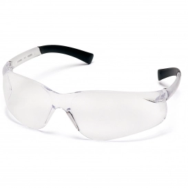 Pyramex S2510S Ztek Safety Glasses - Rubber Temple Tips - Clear Lens (12 PACK)